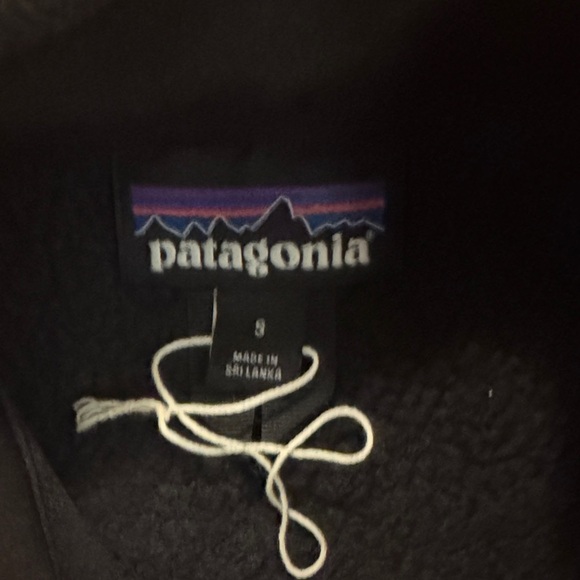 Patagonia Black Full-Zip Fleece Jacket sz S - Picture 2 of 2